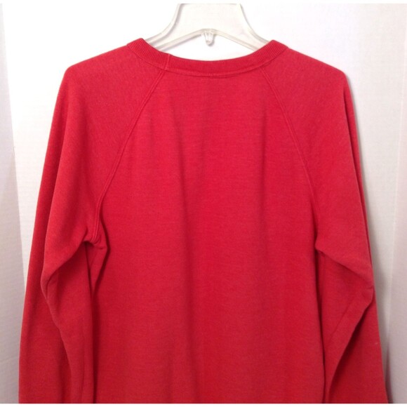 Vtg Ohio State Buckeyes Crewneck Sweatshirt Mn M Red Retro OSU Football Made USA - Picture 7 of 10